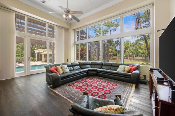 Interior, Living room, Sun Room, Wood Texture Flooring