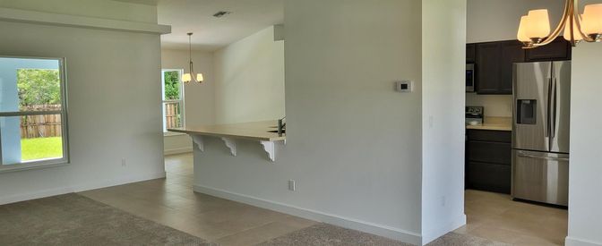 Interior, Kitchen, Pendant Lights, Stainless Steel Appliances