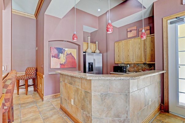Interior, Kitchen, Pendant Lights, Recessed Lighting