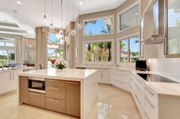 Interior, Kitchen, Pendant Lights, Recessed Lighting