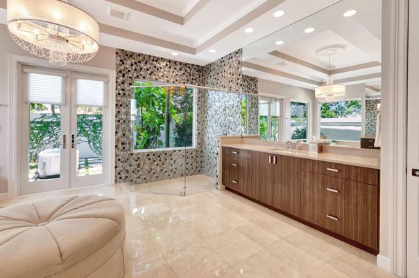 Bathroom, Interior, Pendant Lights, Recessed Lighting