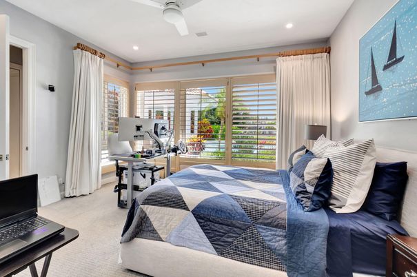 Bedroom, Home Office, Interior, Recessed Lighting