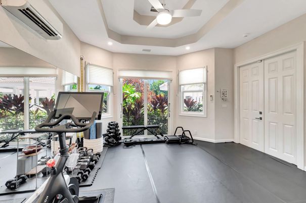 Fitness Equipment, Interior, Recessed Lighting