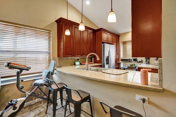 Interior, Kitchen, Pendant Lights, Recessed Lighting