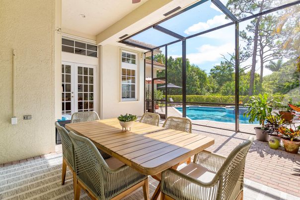 Dining room, Glass Ceilings, Interior, Pool, Sun Room