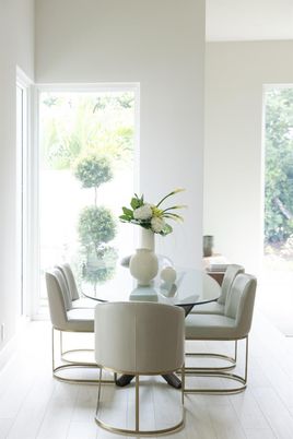 Dining room, Interior, Wood Texture Flooring