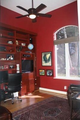 Home Office, Interior, Wood Texture Flooring