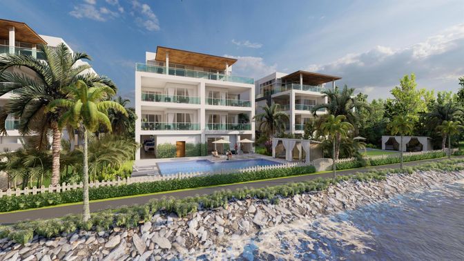 Exterior, Facade, Condo Building