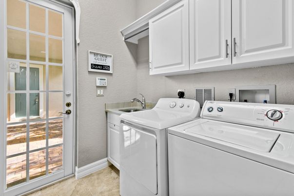 Interior, Washer