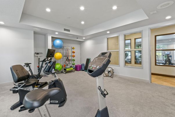 Fitness Equipment, Interior, Recessed Lighting