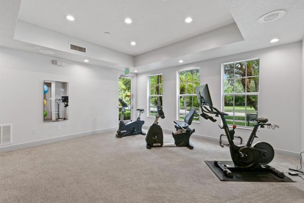 Fitness Equipment, Interior, Recessed Lighting