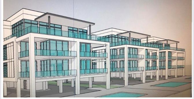 Exterior, Facade, Modern