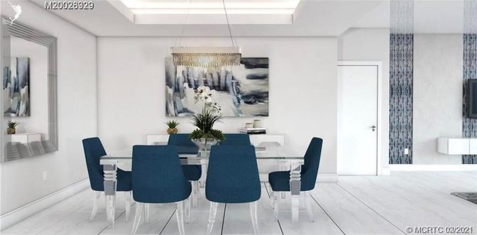 Dining room, Interior, Pendant Lights