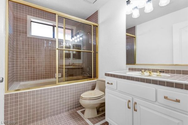 Bathroom, Glass Shower, Interior, Tile Countertops