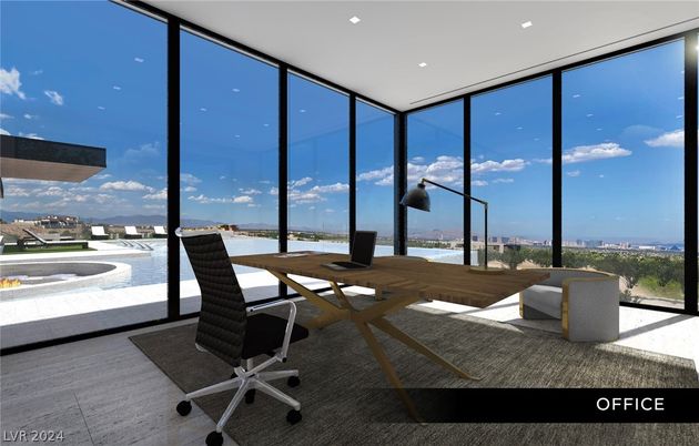 Home Office, Interior, Recessed Lighting, Water