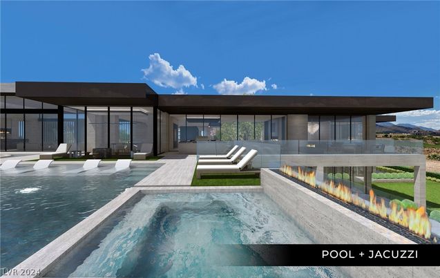 Exterior, Facade, Pool, Modern