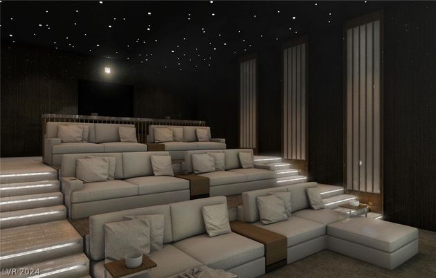 Interior, Recessed Lighting, Theatre Room