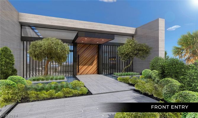 Exterior, Facade, Modern