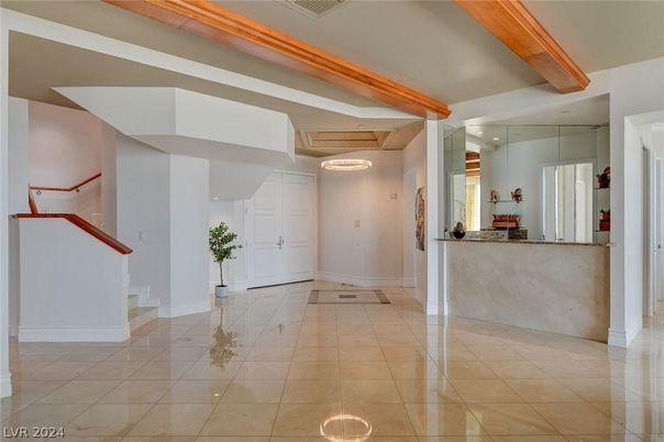 Interior, Wooden Beams