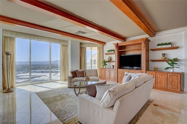 Interior, Living room, Wooden Beams