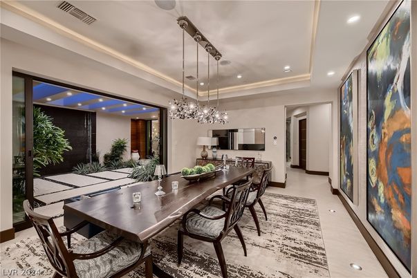 Chandelier, Dining room, Interior, Pendant Lights, Recessed Lighting