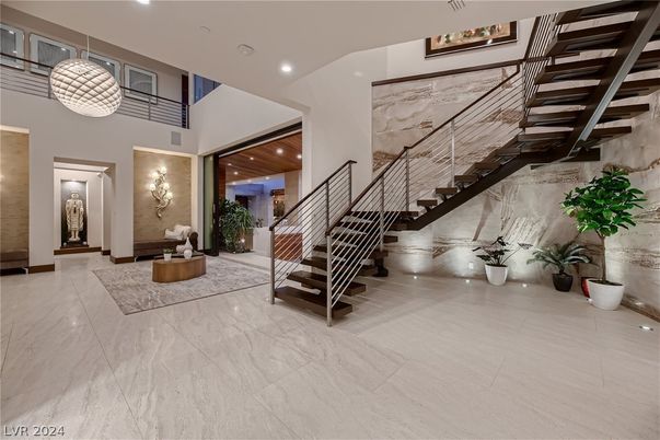 Interior, Marble, Recessed Lighting