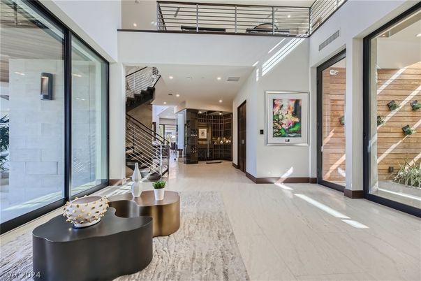 Interior, Marble, Recessed Lighting, Wine Storage