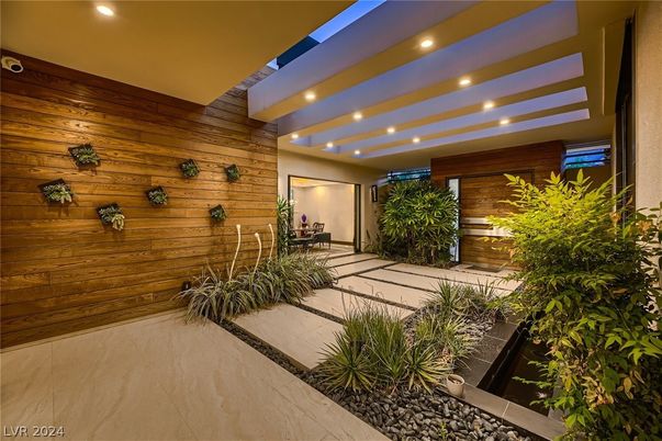 Interior, Recessed Lighting, Wooden Walls