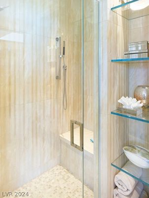 Bathroom, Glass Shower, Interior