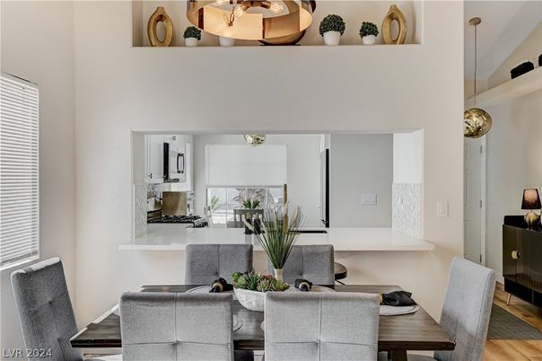 Dining room, Interior, Kitchen, Pendant Lights