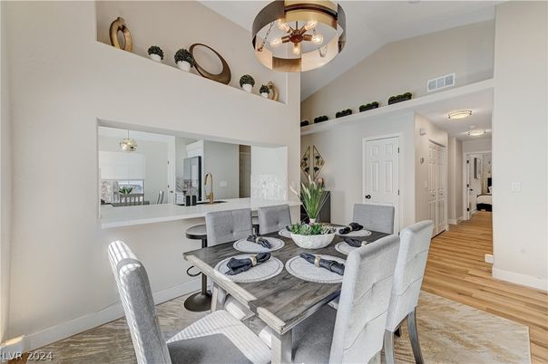 Dining room, Interior, Wood Texture Flooring