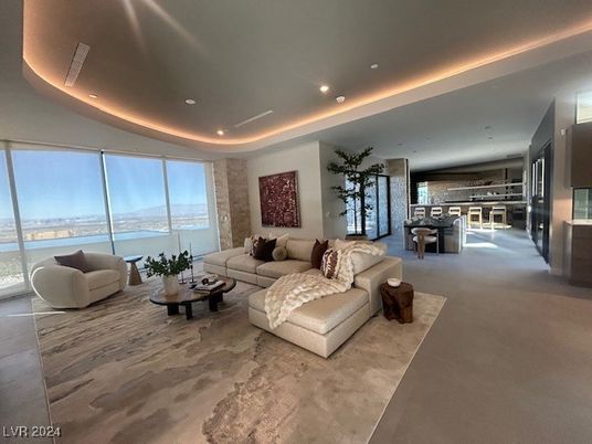 Interior, Kitchen, Living room, Recessed Lighting, Stainless Steel Appliances