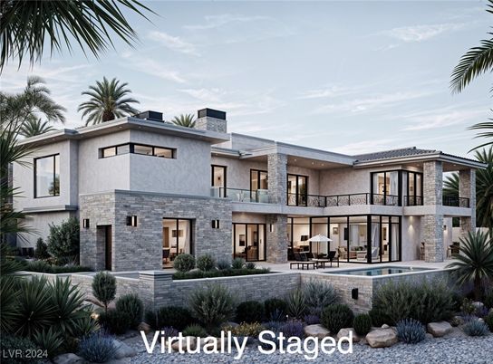 Exterior, Facade, Pool, Modern