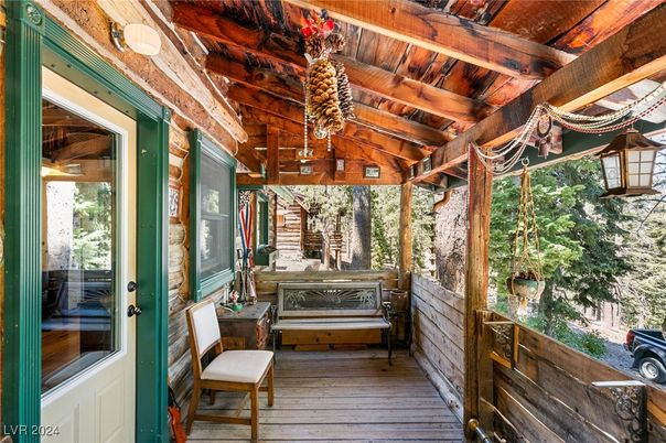 Chandelier, Exterior, Interior, Wooden Beams, Wood Texture Flooring