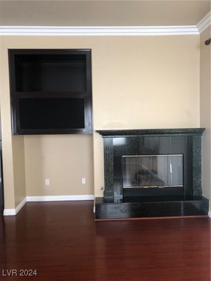 Fireplace, Interior, Wood Texture Flooring