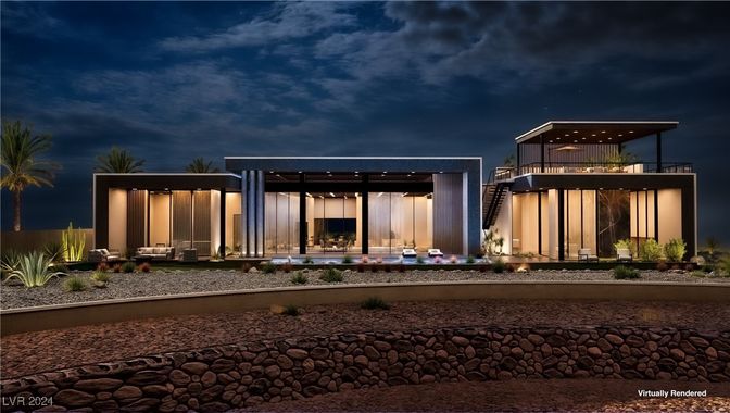 Exterior, Facade, Modern