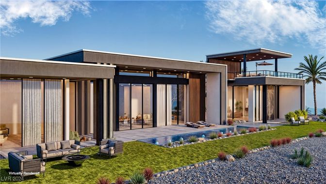 Backyard, Exterior, Facade, Modern