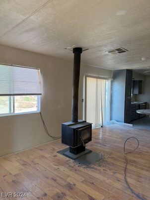 Fireplace, Interior, Wood Texture Flooring