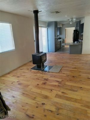 Fireplace, Interior, Wood Texture Flooring