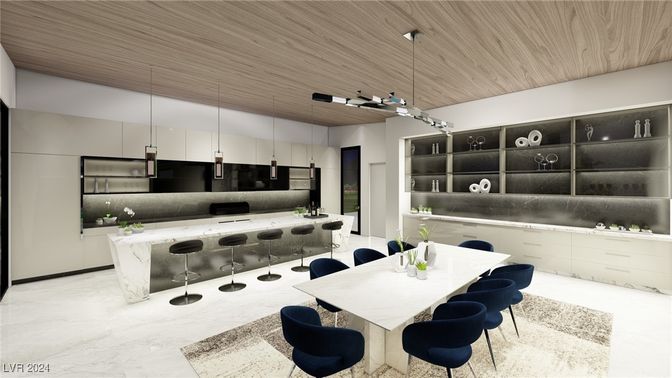 Interior, Kitchen, Pendant Lights, Wooden Ceilings