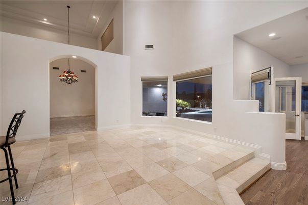 Chandelier, Interior, Recessed Lighting