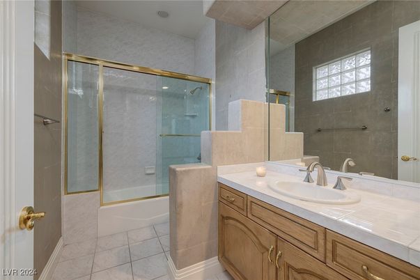 Bathroom, Glass Shower, Interior, Tile Countertops