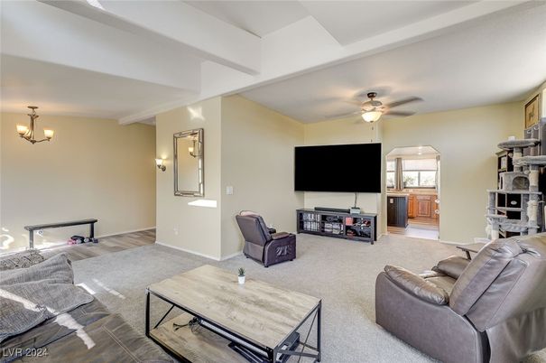 Chandelier, Interior, Living room, Wood Texture Flooring