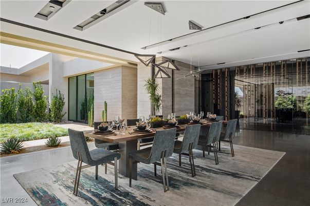 Dining room, Interior, Pendant Lights