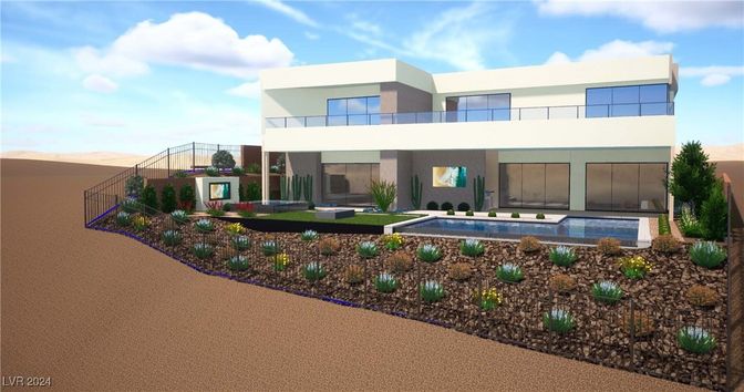 Backyard, Exterior, Facade, Modern