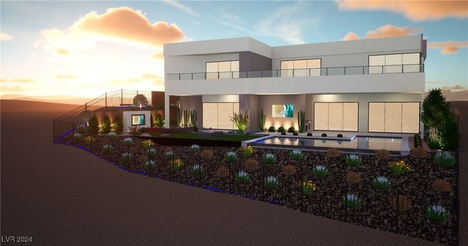Backyard, Exterior, Facade, Modern