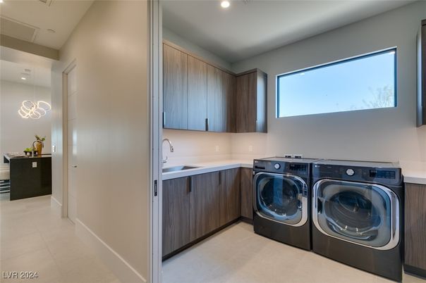 Interior, Recessed Lighting, Washer