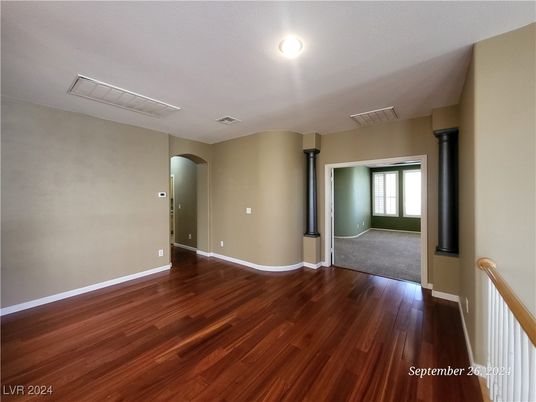 Empty room, Interior, Wood Texture Flooring
