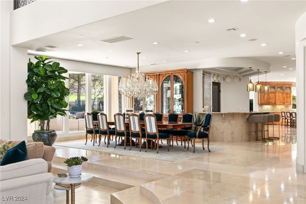 Chandelier, Dining room, Interior, Kitchen, Pendant Lights, Recessed Lighting