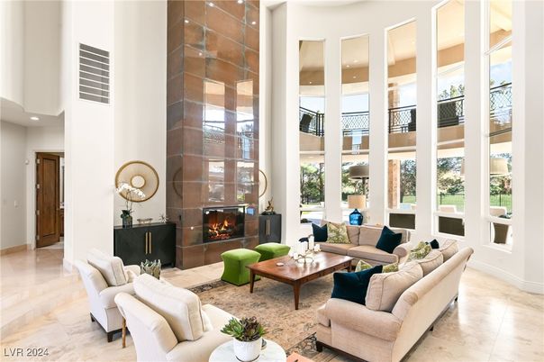 Fireplace, Interior, Living room, Recessed Lighting